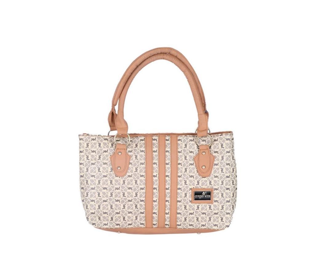 Burly Wood Artificial Leather Shoulder Bag For Women