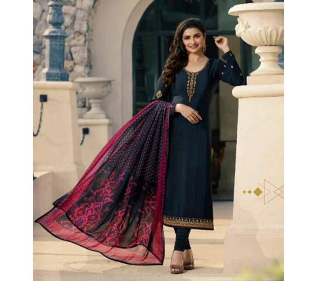 Vinay Silkana Royal Crepe 24 Crepe 3Pcs