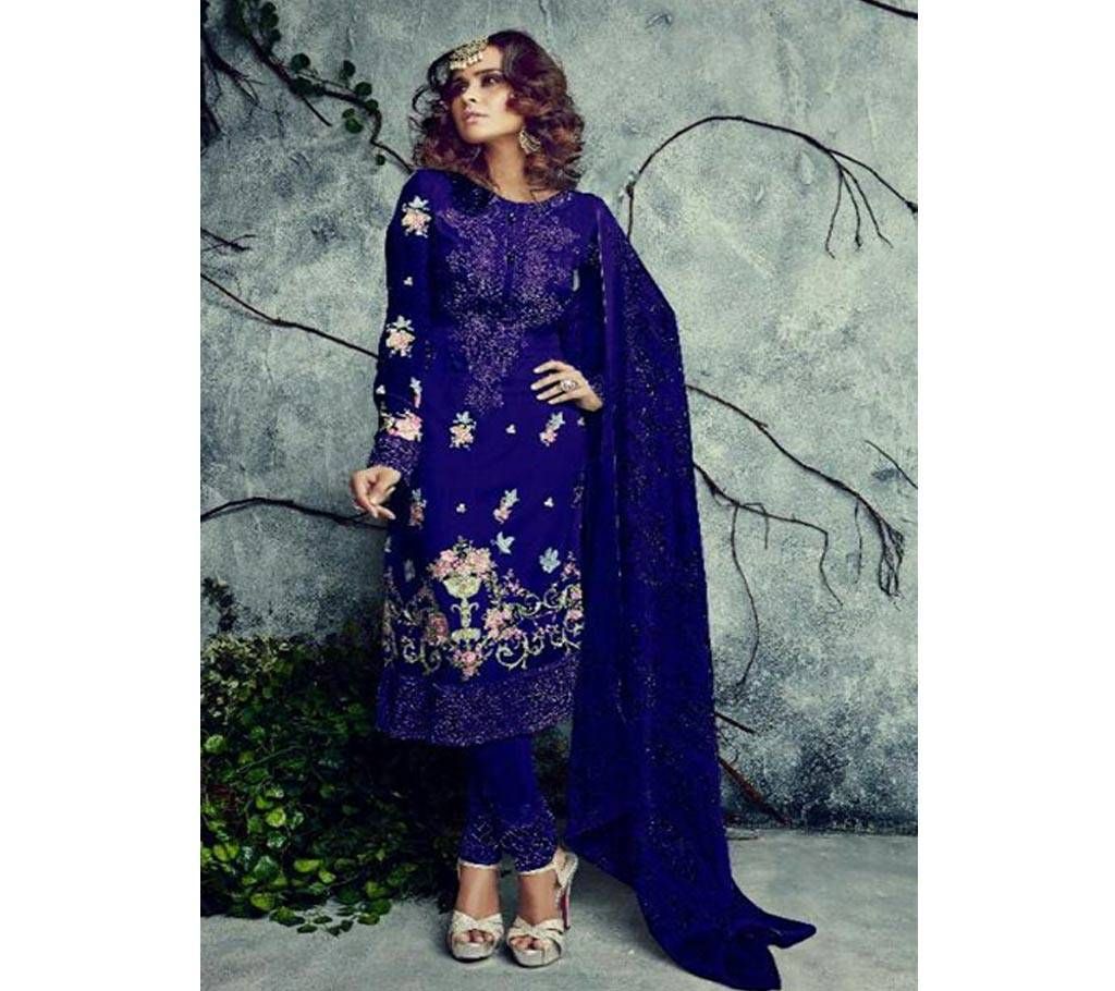 MOMTAJ HITS color By SAJWAT creation 4005 Unstitched Three Piece - Copy