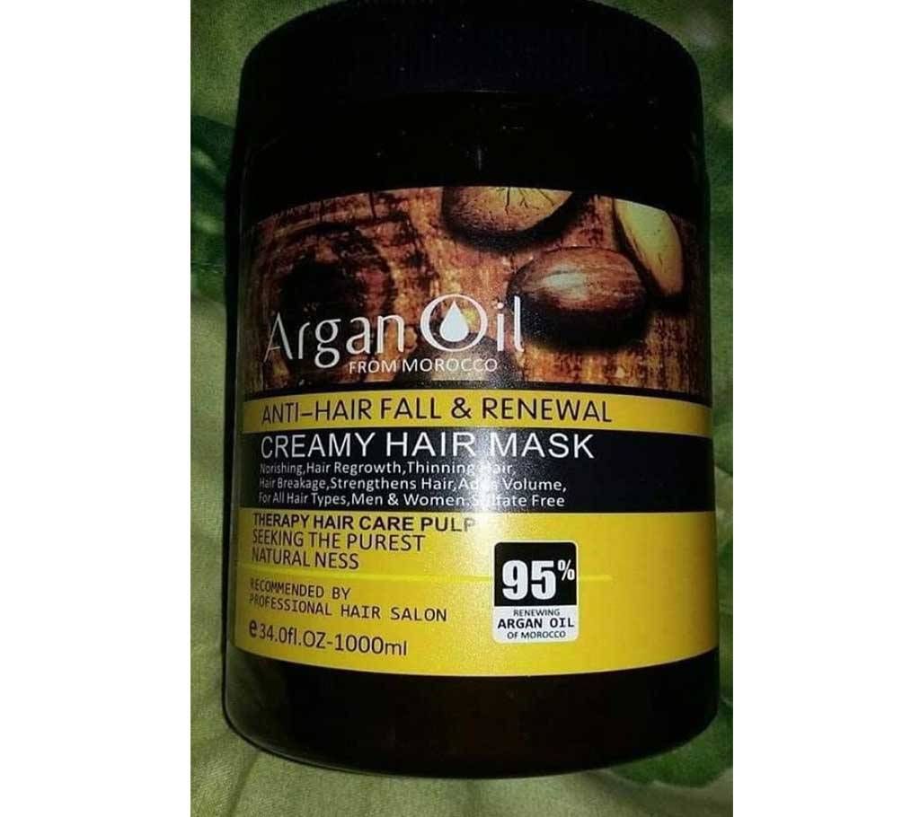 Argan oil anti hair fall hair mask-1000ml-Philippines  
