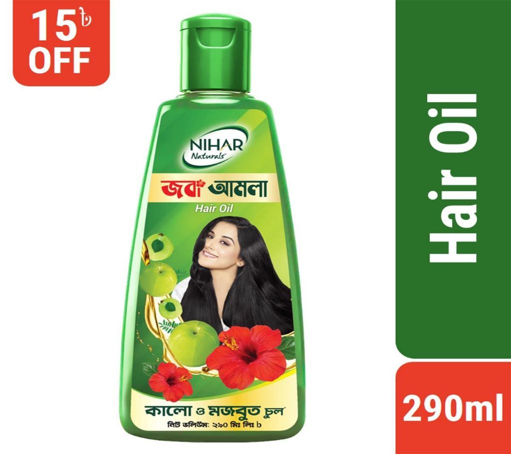 Nihar Naturals Hair Oil Joba Amla 290ml