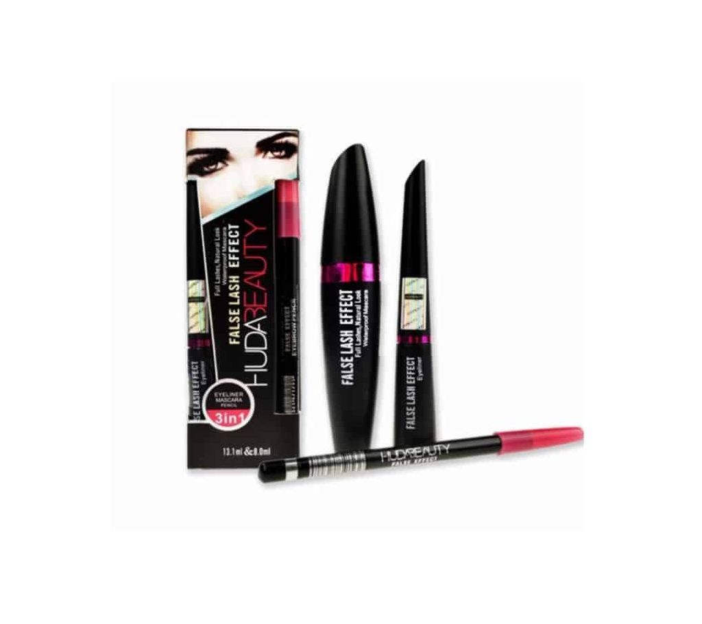 Huda Brauty 3 In 1 Eye Liner set
