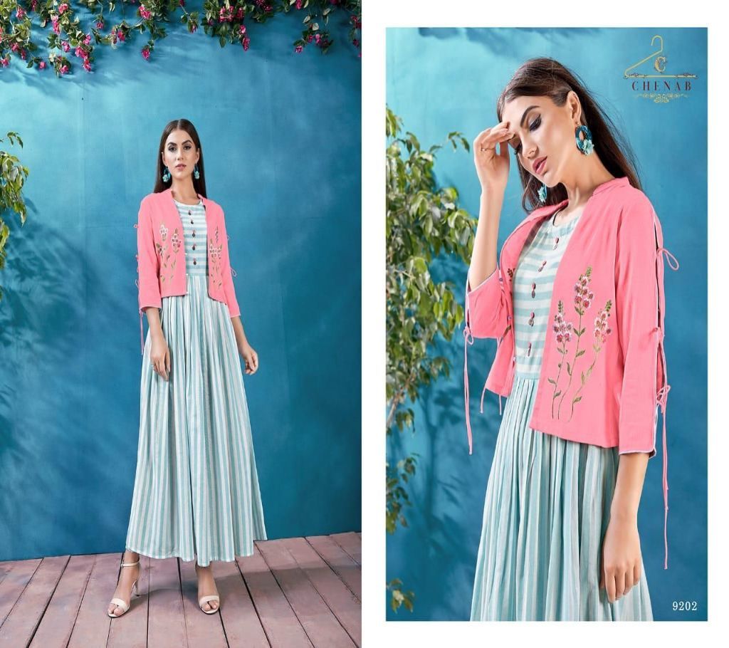 Name: Chenab Presents Kurti  option 29 XL-option 29 XXL-option 30  Description: Product Details:  Handloom white & blue strip inner, Reyon flex