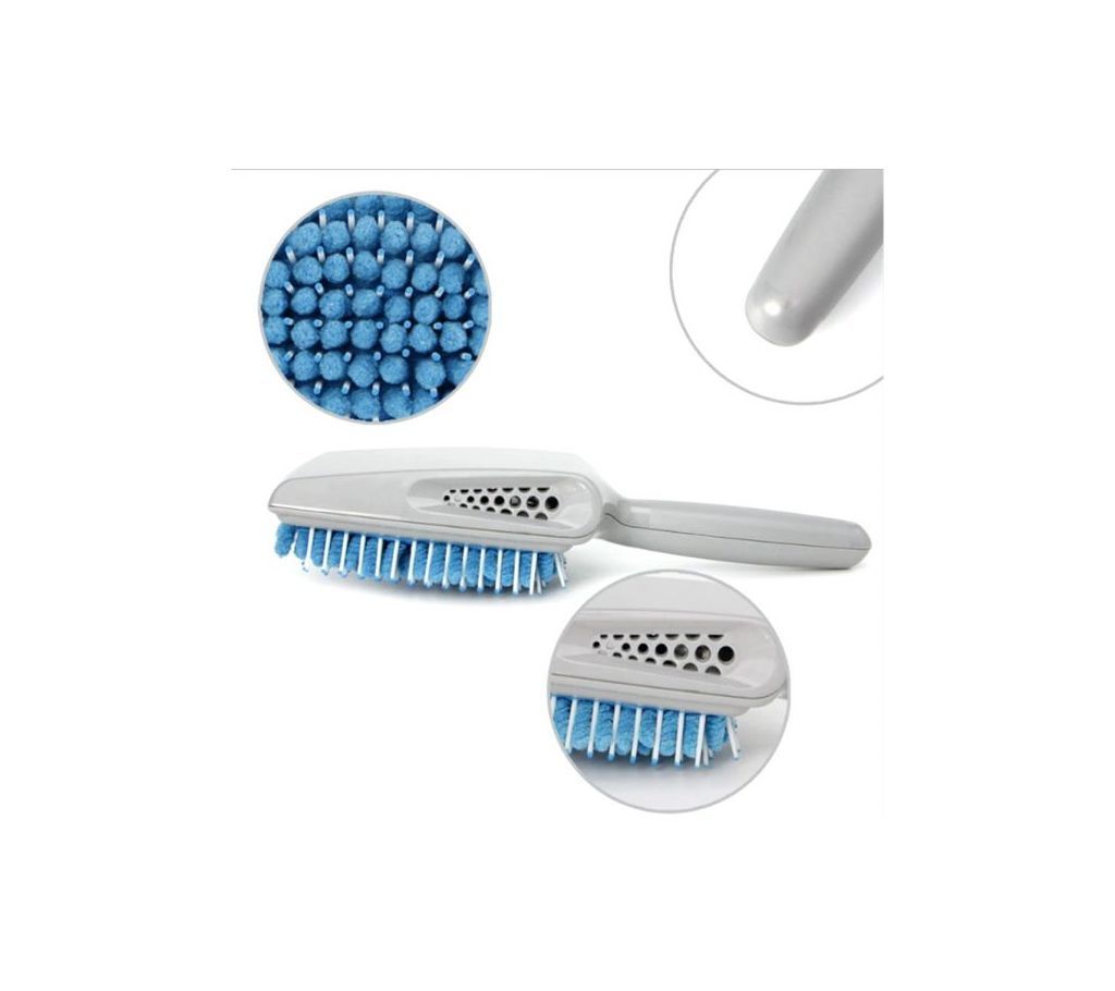 Brush dry hair quickly