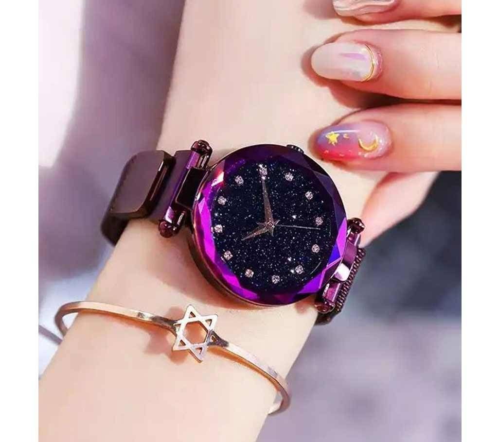 Fashionable Womens Watch - Purple