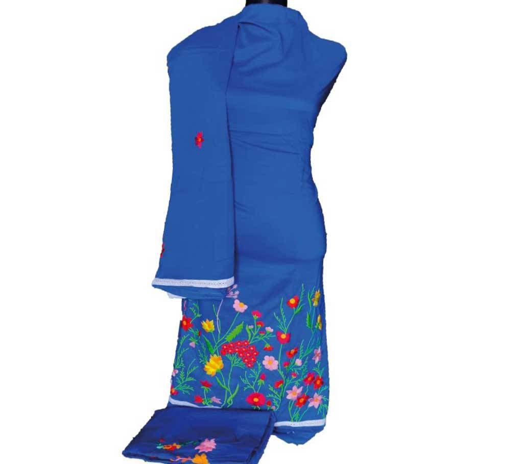 Unstitched Machine Embroidery Dress  -Product Code 103