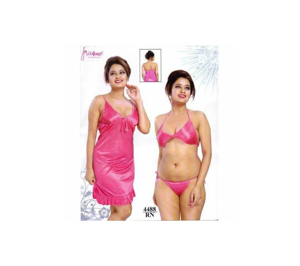 Nighty with Bikini Set