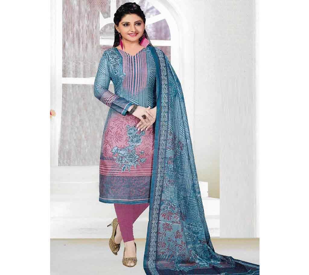 Unstiched Printed Cotton Three Piece18