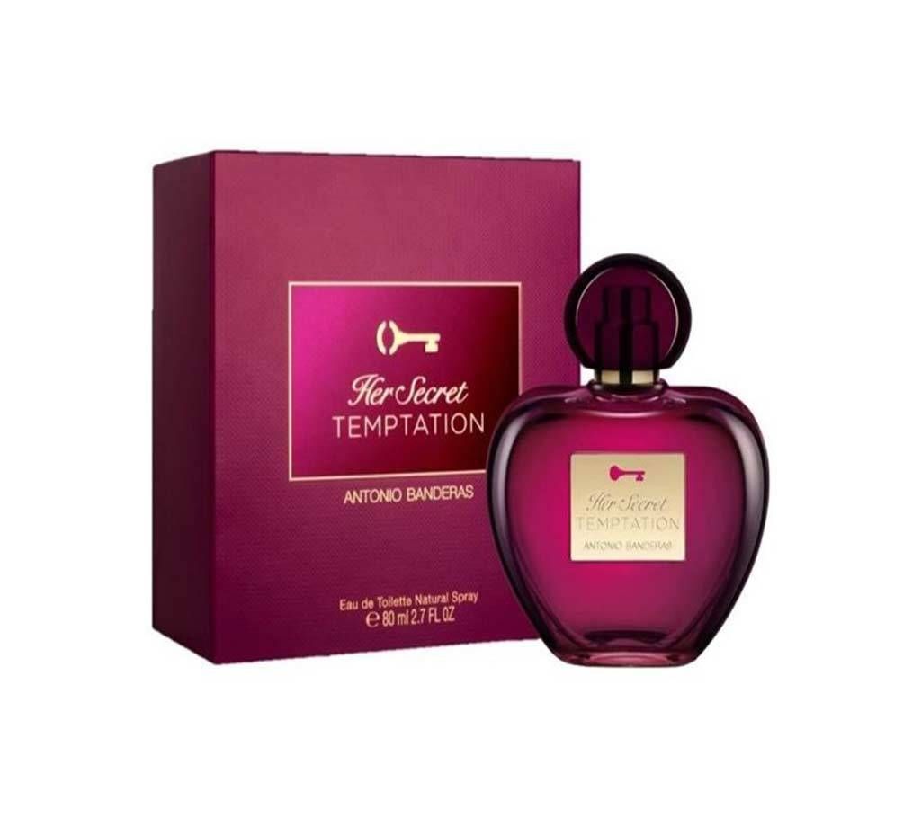 Antonio Banderas Her secret temptation Eau de toilette for women 80ml-UAE