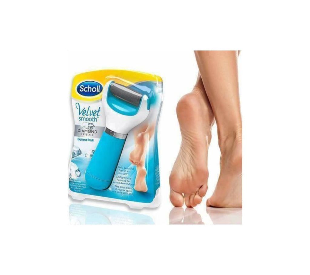 Scholl Velvet Smooth Electronic Foot Cleaner1