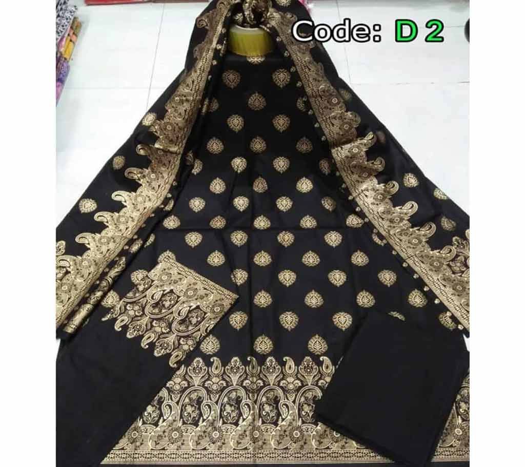 Katan Skin Print Cotton Shalwer Kameez for Women-21