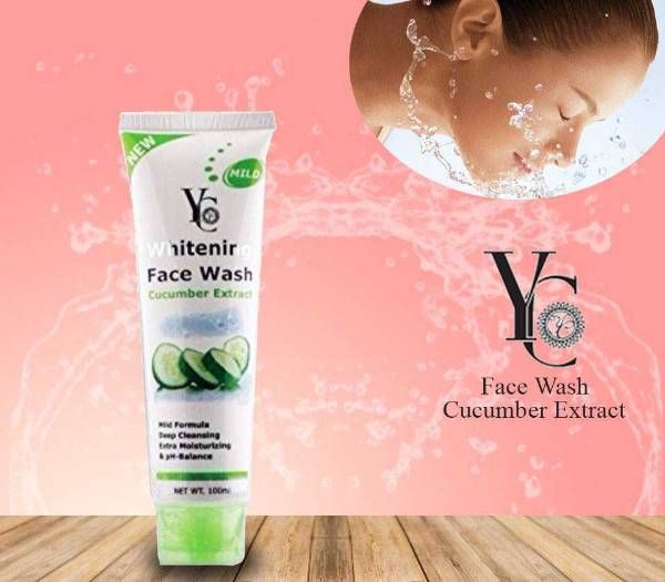 YC whitening face wash with cucumber extract