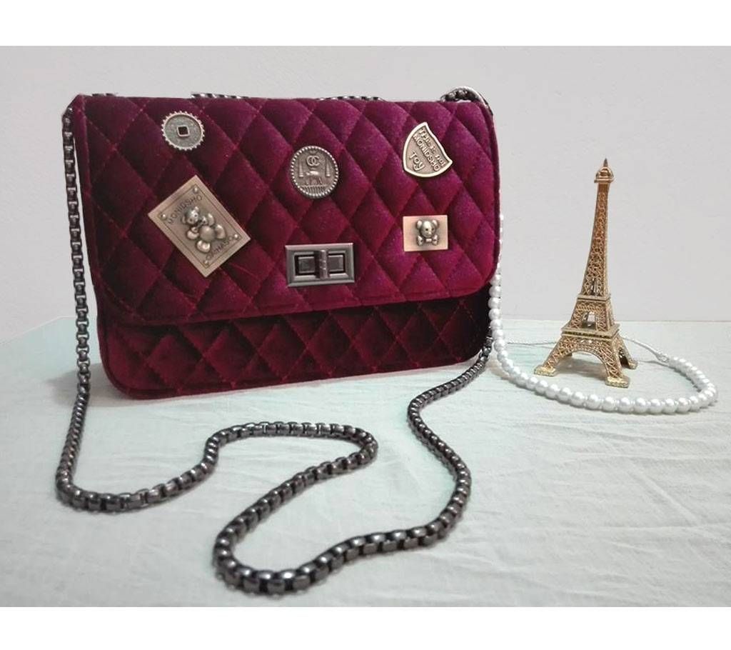 Imported Ladies Velvet Vanity Bags