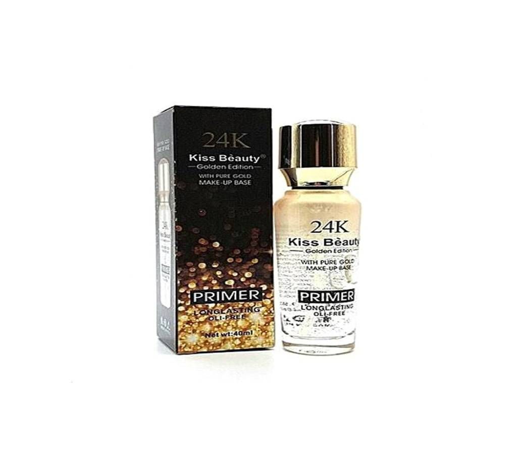 Kiss Beauty 24K Gold Matte Primer 40ml - China Original 