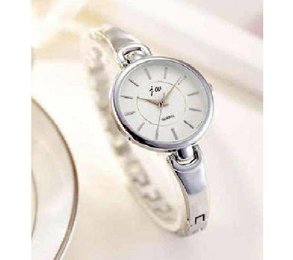 Ladies Stainless Steel Analogue Wrist Watch - Silver 
