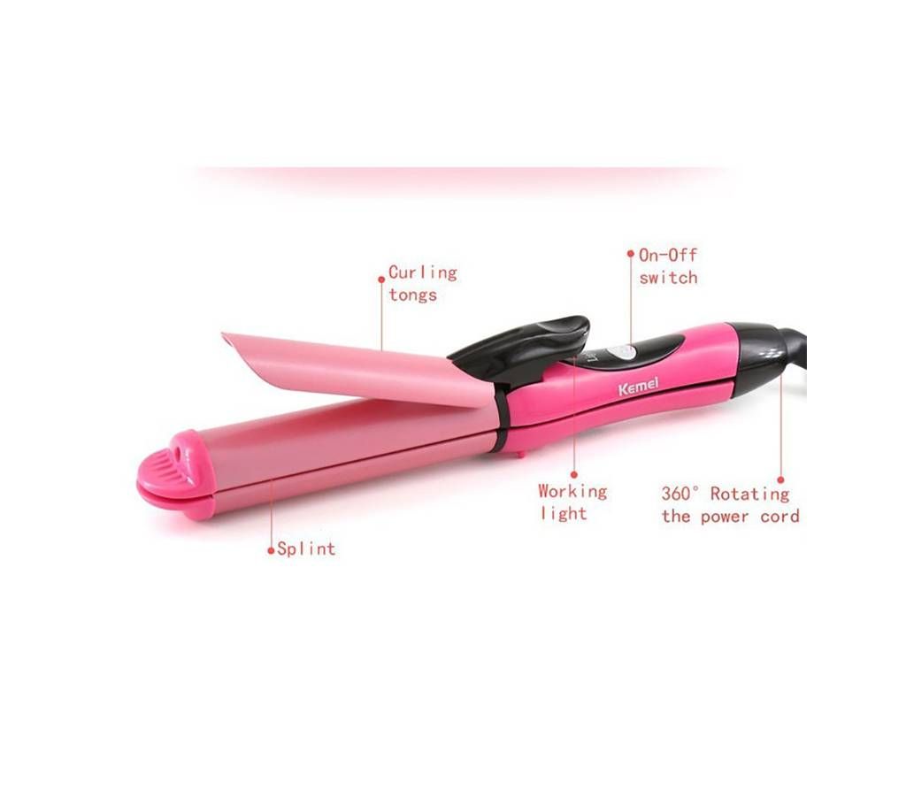 2 in 1 hair straightener and curl