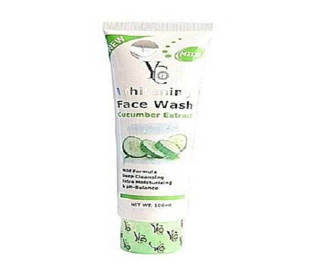 YC Whitening Cucumber Face Wash 100ml Thailand
