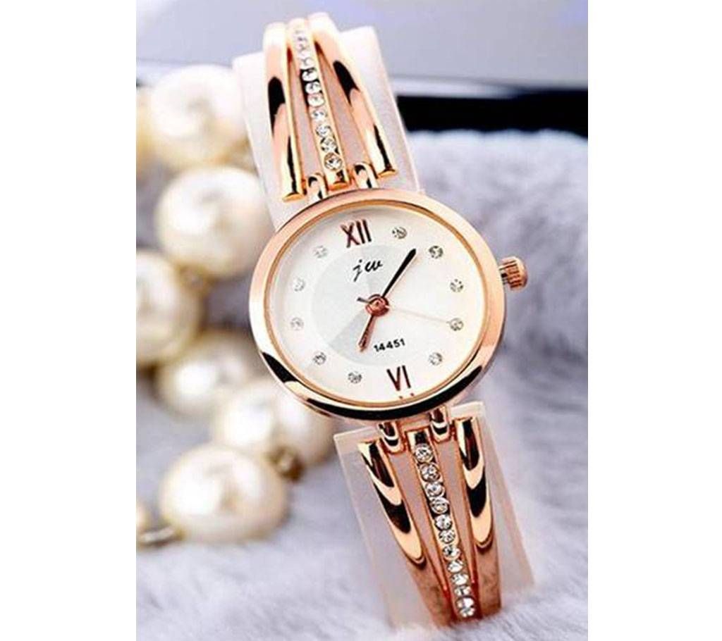 JW thin style womens bracelet watch