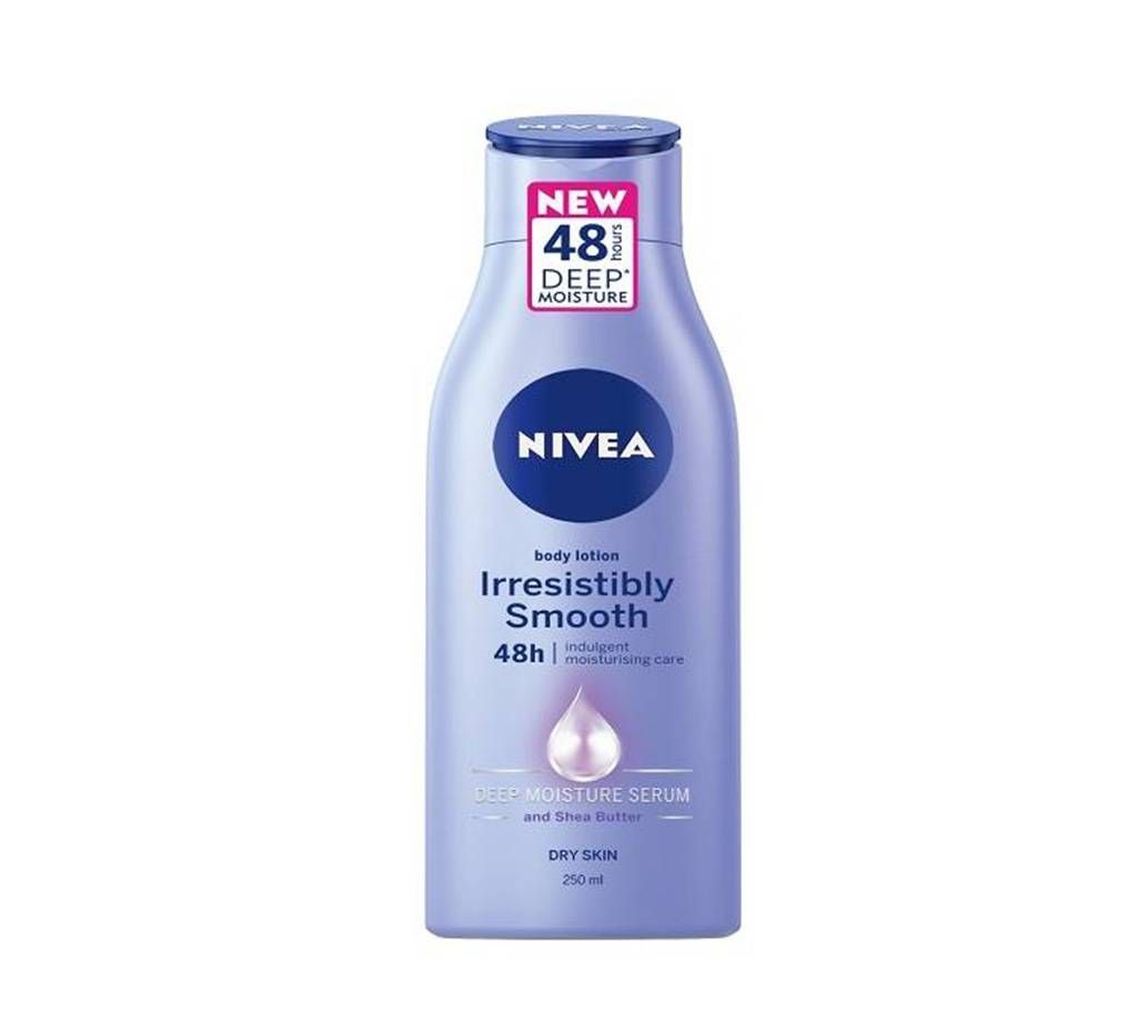 Nivea Body Lotion For Dry Skin Irresistibly Smooth UK