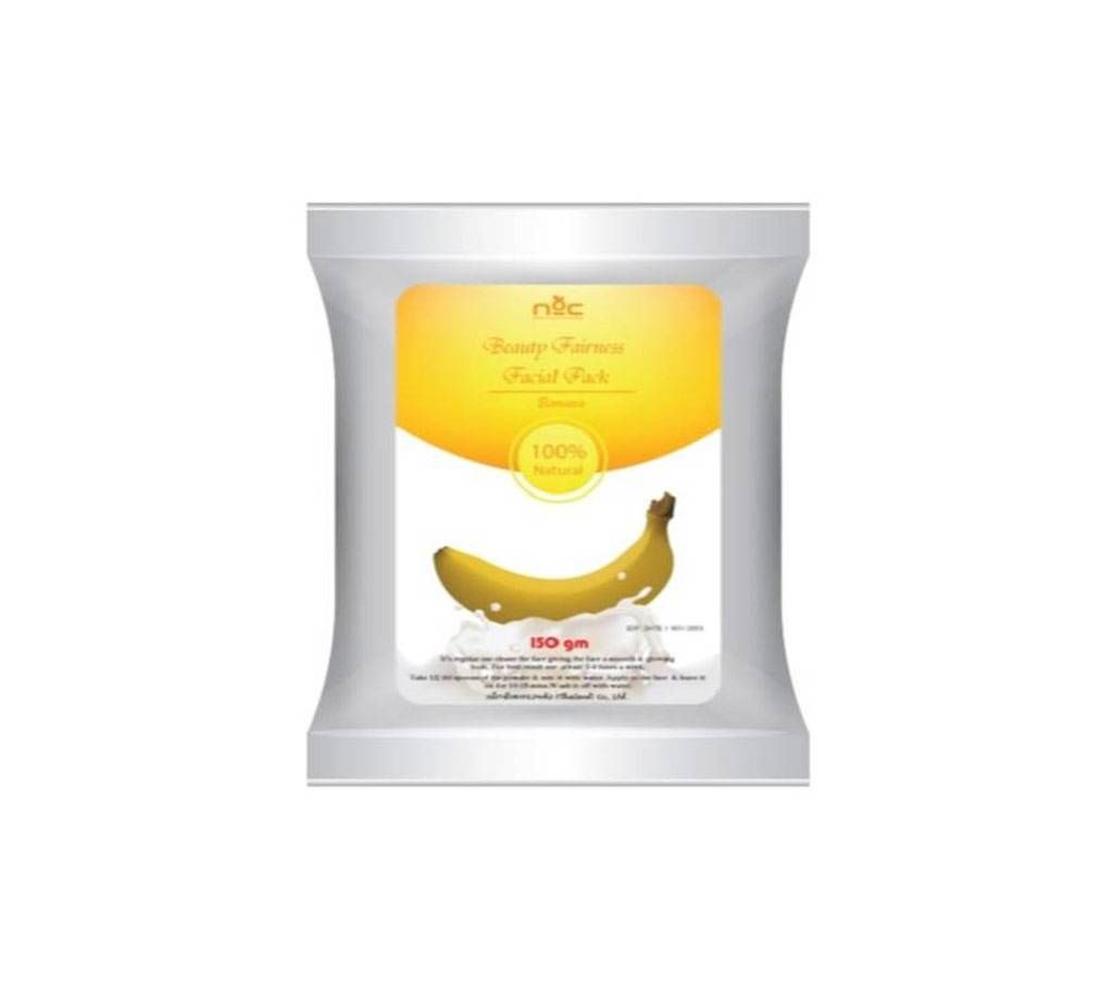 NOC Beauty fairness Facial pack Banana 150g Thailand