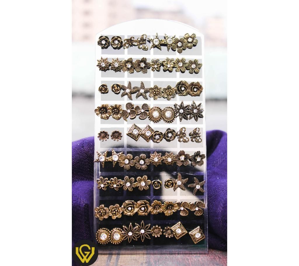 Antique set earring