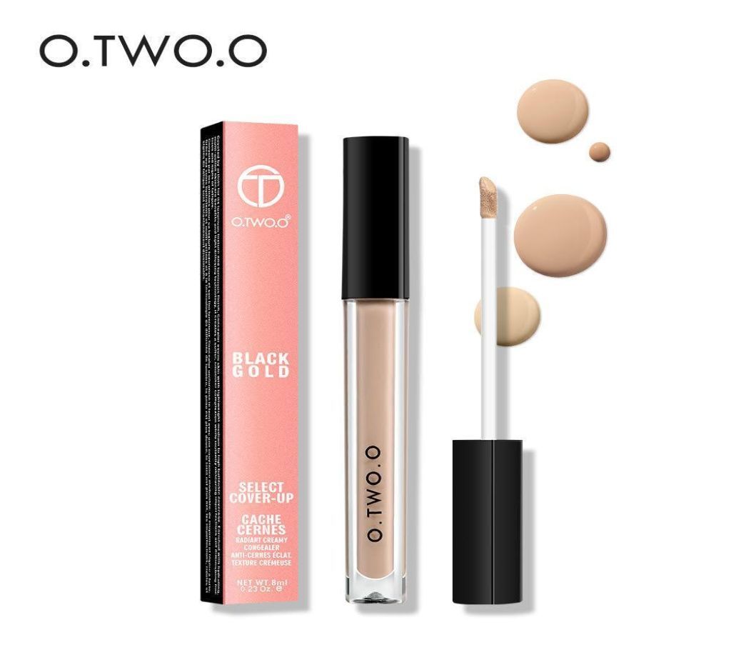 O.TWO.O Perfect Cover Liquid Concealer - Shade 01- Custard - 8ml