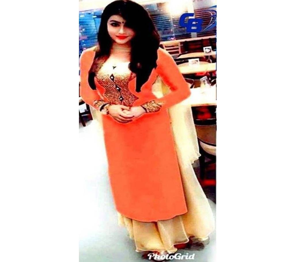 Indian weightless Georgette Embroidery salwer kameez Copy