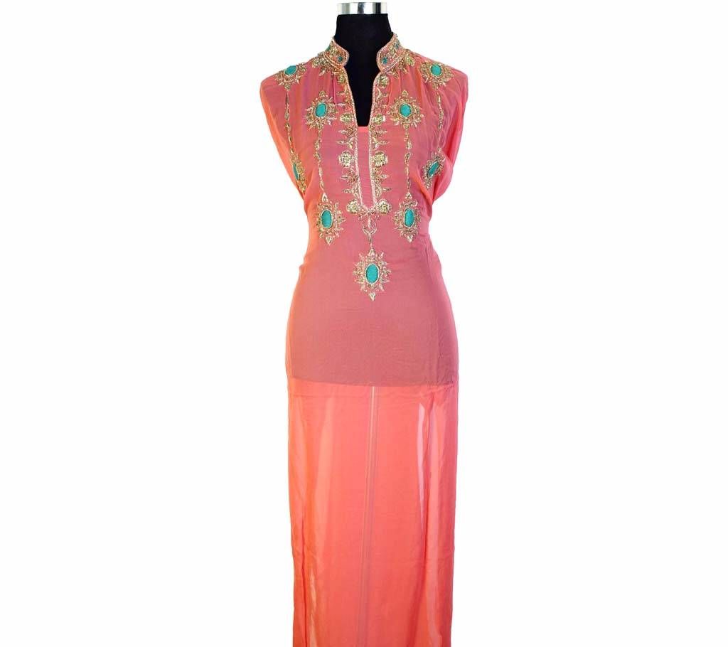Indian Unstitched Long Sleeve Kurti