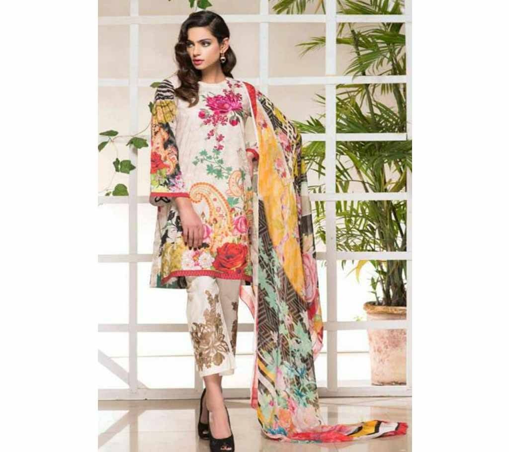 JOHRA Prime White JH 148 Unstitched Three Piece - Copy
