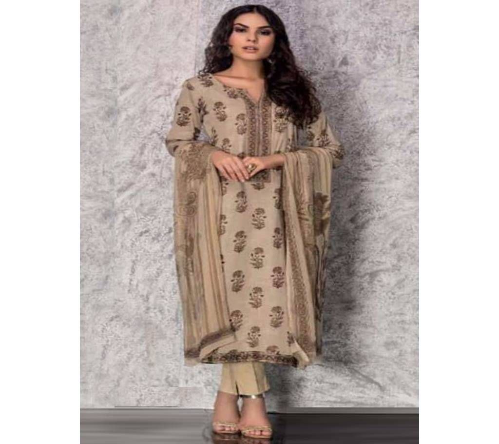 Riva Sahira unstitched Three piece 