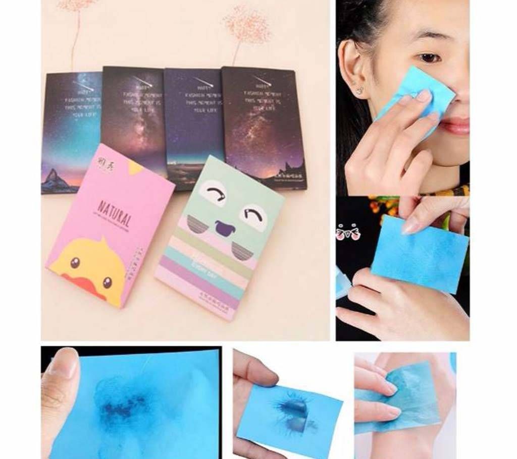 45 pcs=1 pack Oil Absorbing Face Paper  Cute cartoon pack