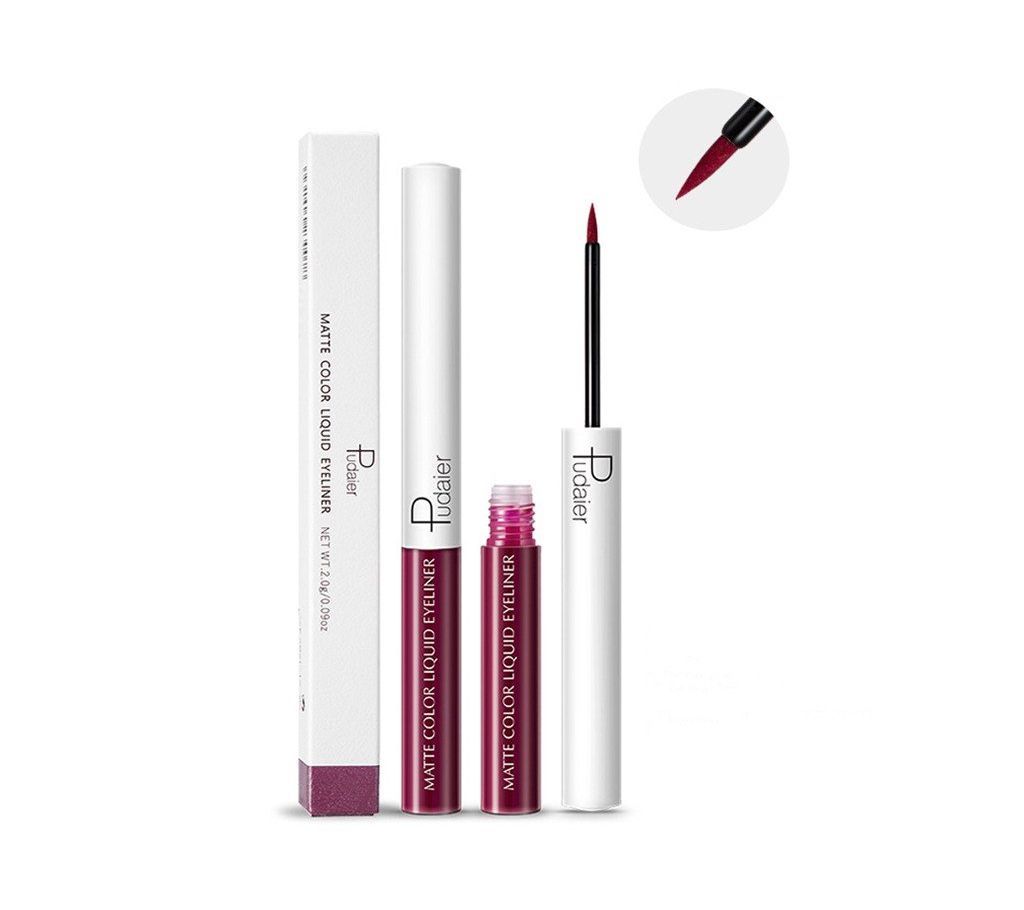 Speed Dry Matte Liquid Eyeliner Long-Lasting Colorful Eyeliner Eye Makeup Cosmetic 2g - China 