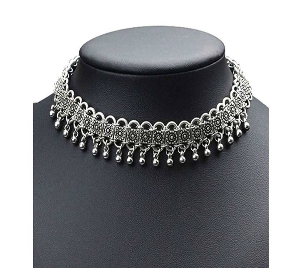 Retro Boho Beach Choker Necklace Vintage Alloy Chain