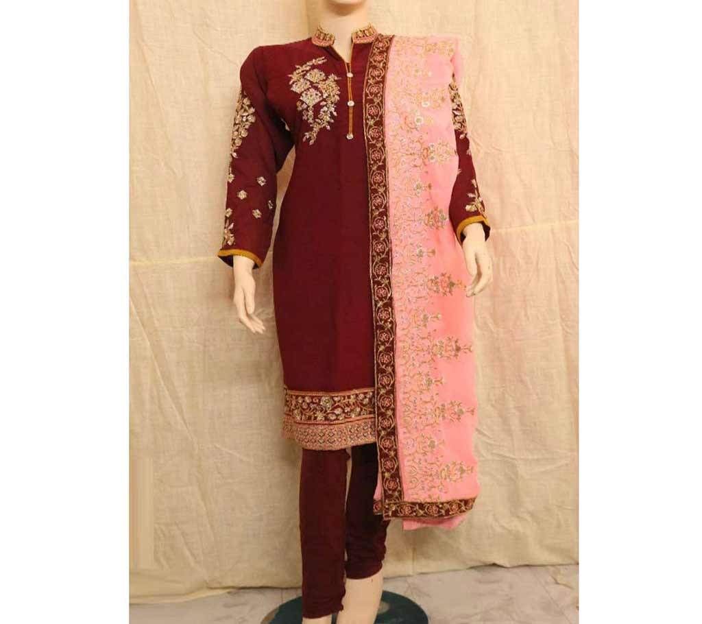 Embroidery Printed Stylish Salwar Kameez For Women