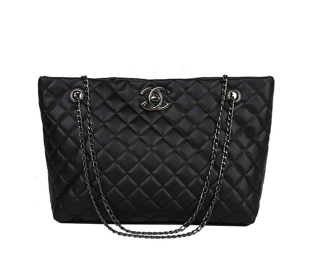 womens bag with One shoulder cross chain