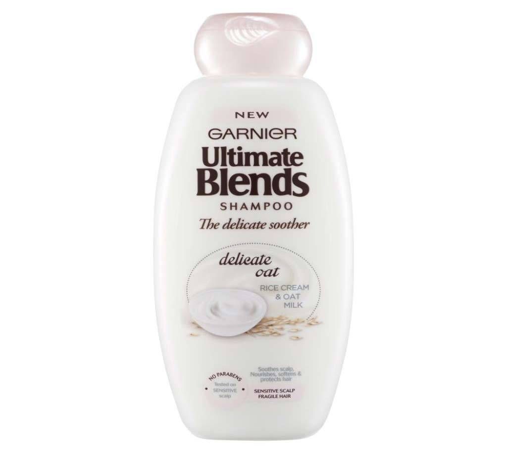 Garnier Ultimate Blends The Delicate Soother Shampoo 360ml-Italy 