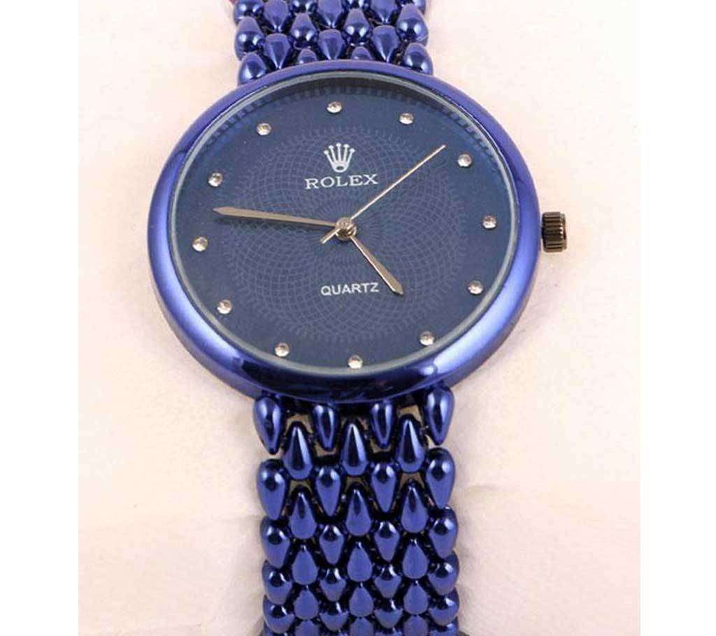 Roelx Stainless Steel Wrist Watch for women-Copy 