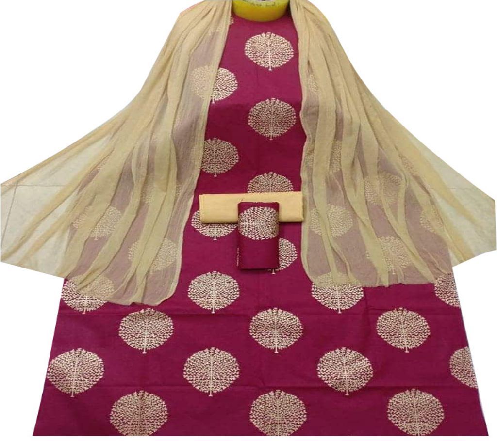 New Stylish Marron Skin Printed 3 pieces 