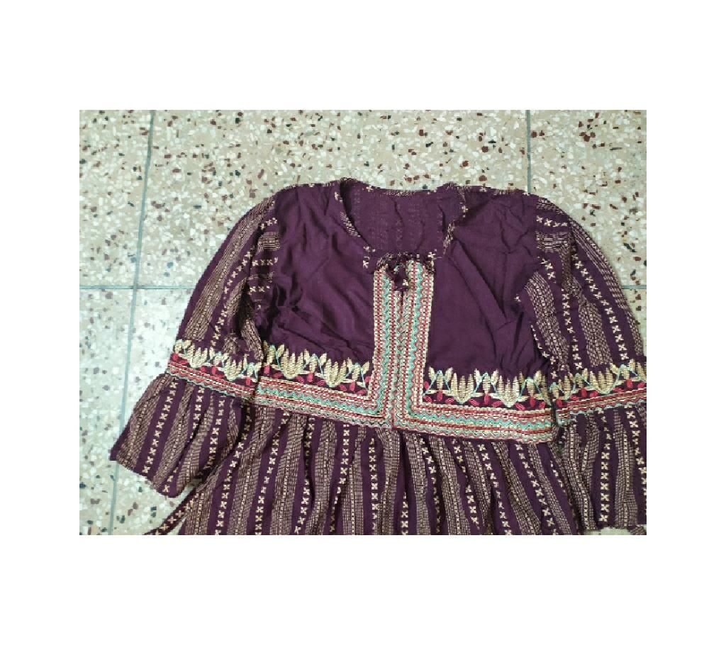 soft liken arong type long dress