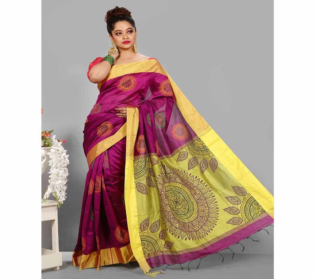 Pontu Silk Butics Saree bois-303
