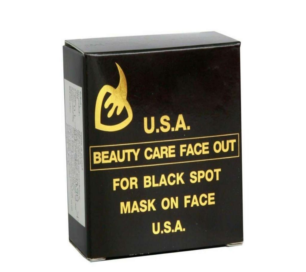 K.BROTHERS Black Soap Black Spot Mask On Face 50G- U.S.A