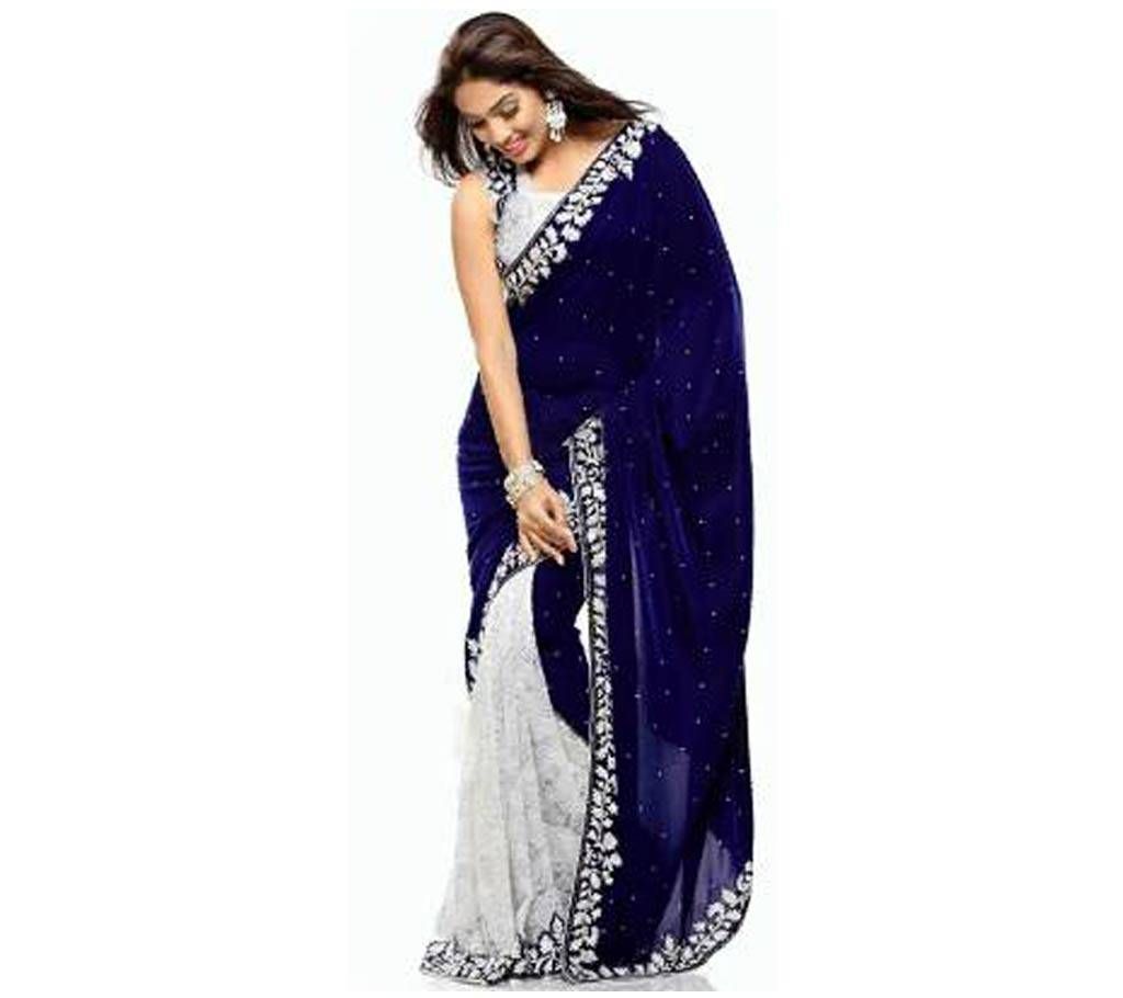 Gorgette sari