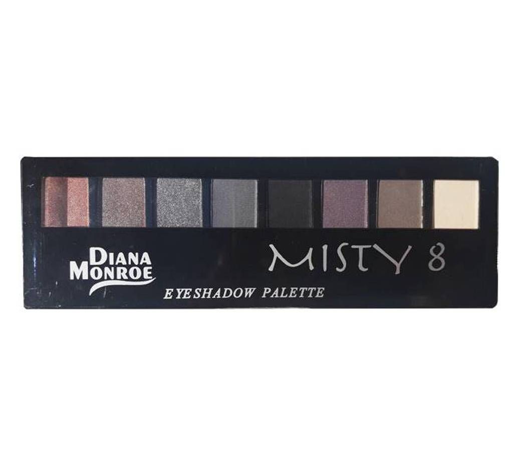 Diana Monroe - 8 color eyeshadow palette Misty (Turkey)