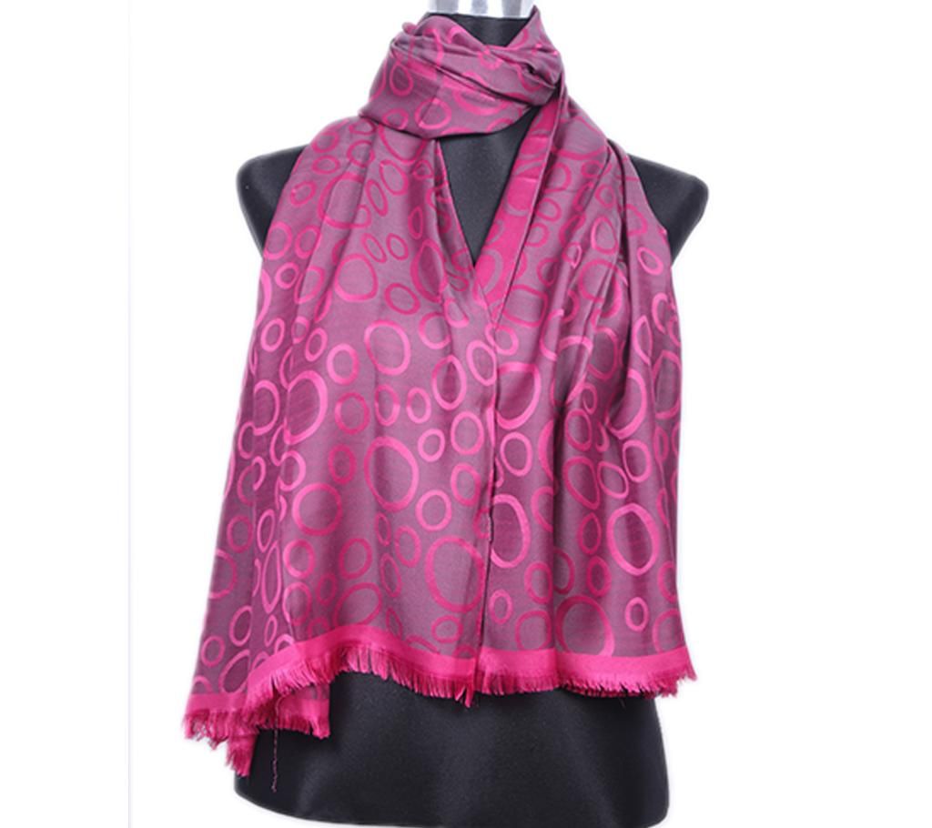 Purple Silk Hijab For Women