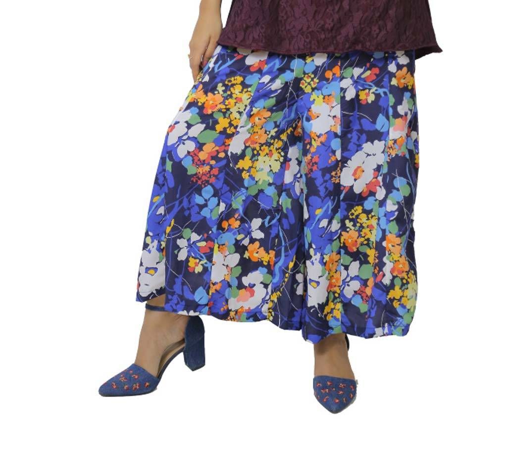 Grameen UNIQLO W Flare Printed Palazzo C



