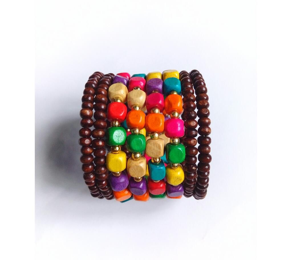 Multi Wooden Bracelet