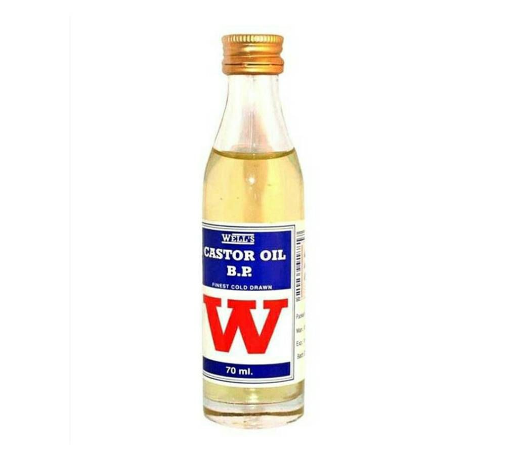 Well' Castor hair Oil (B.P.) 70ml London