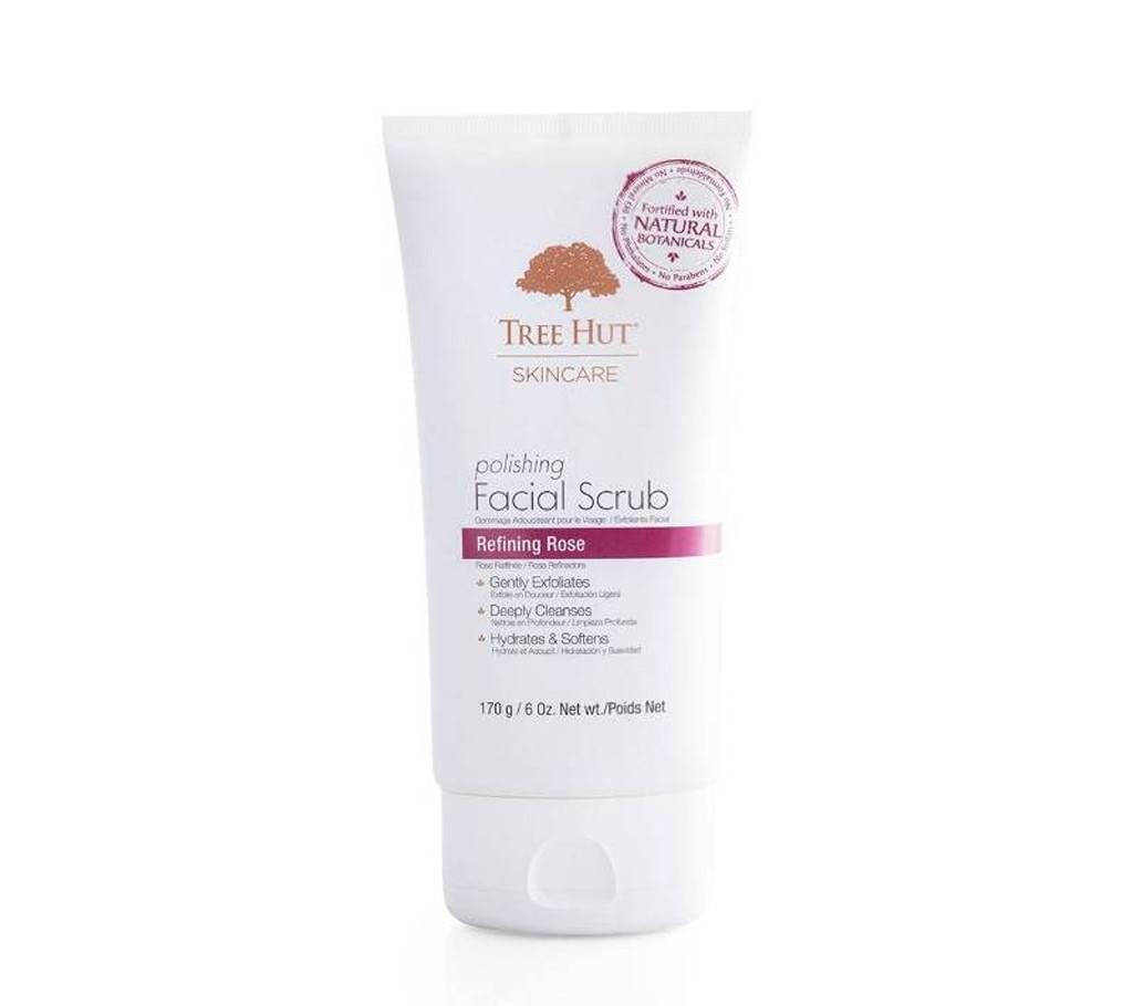 Tree Hut Skincare Polishing Facial Scrub - 170gm (USA) 