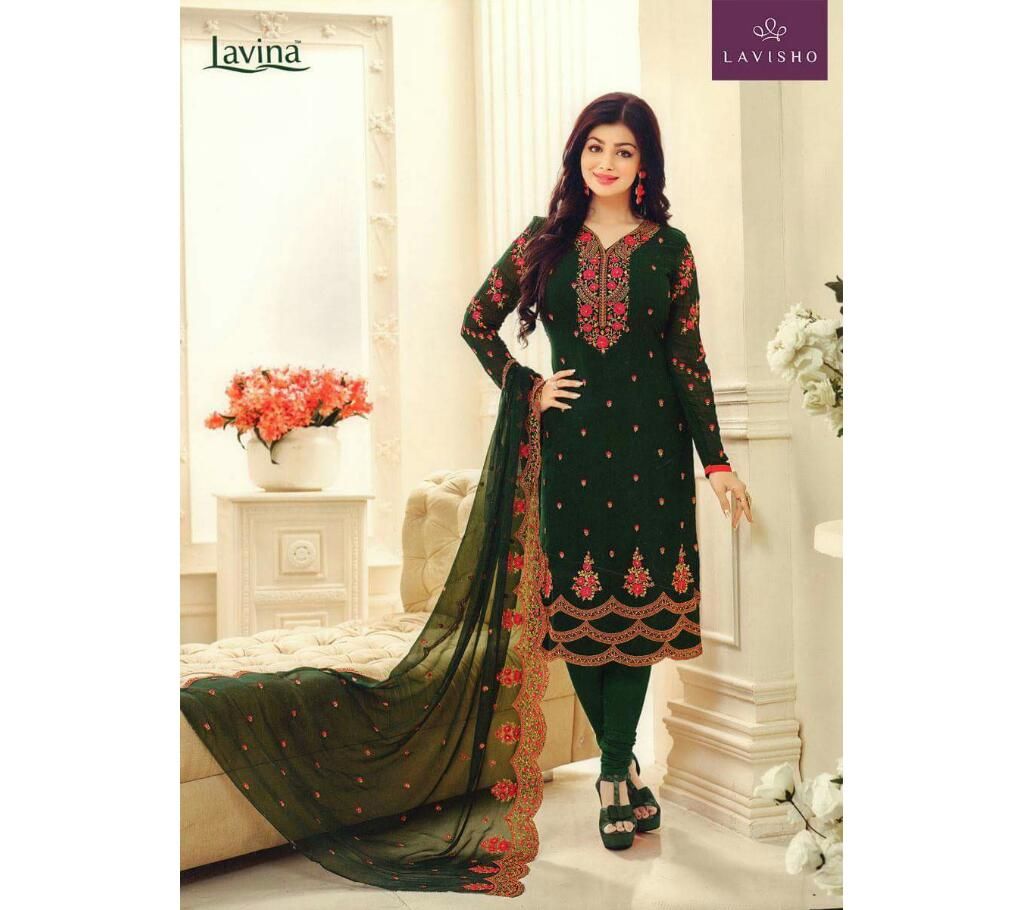 Lavinna Unstitched Three Piece 