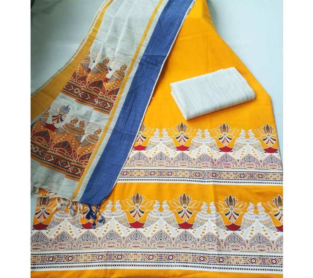 Unstitched Homemade Taant Three-Piece